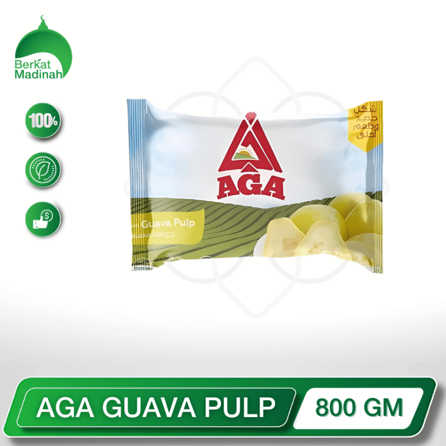 AGA GUAVA PULP 800GM berkat madinah