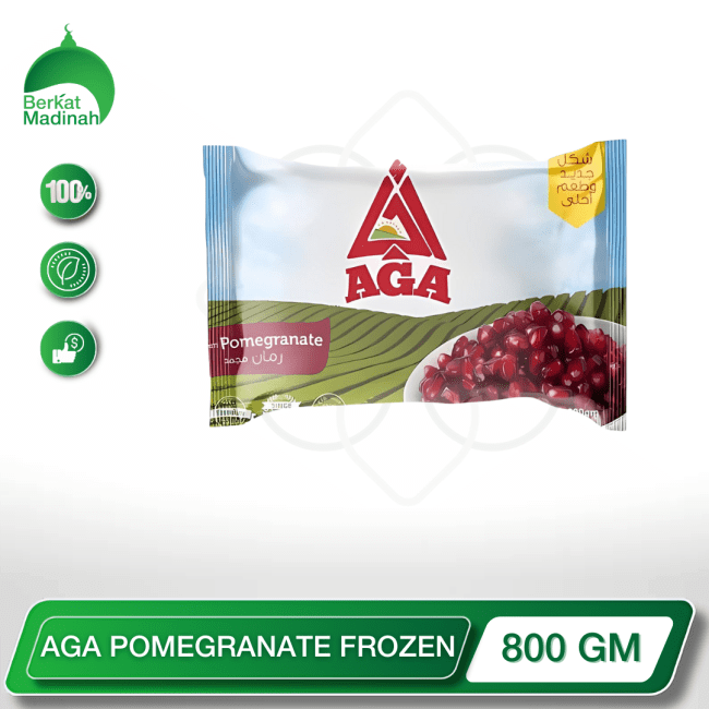 AGA POMEGRANATE FROZEN 800GM berkat madinah