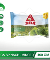 AGA SPINACH MINCED 400GM berkat madinah