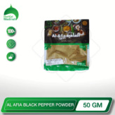 Al Afia Black Pepper Powder - 50GM berkat madinah