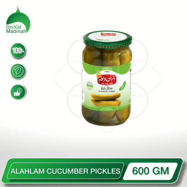 Alahlam Cucumber Pickles - 600GM BERKAT MADINAH