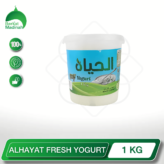 ALHAYAT Fresh Yogurt 1 KG berkat madinah