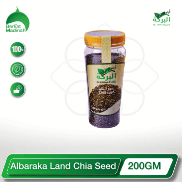 Albaraka Land Chia Seeds (200g) berkat madinah