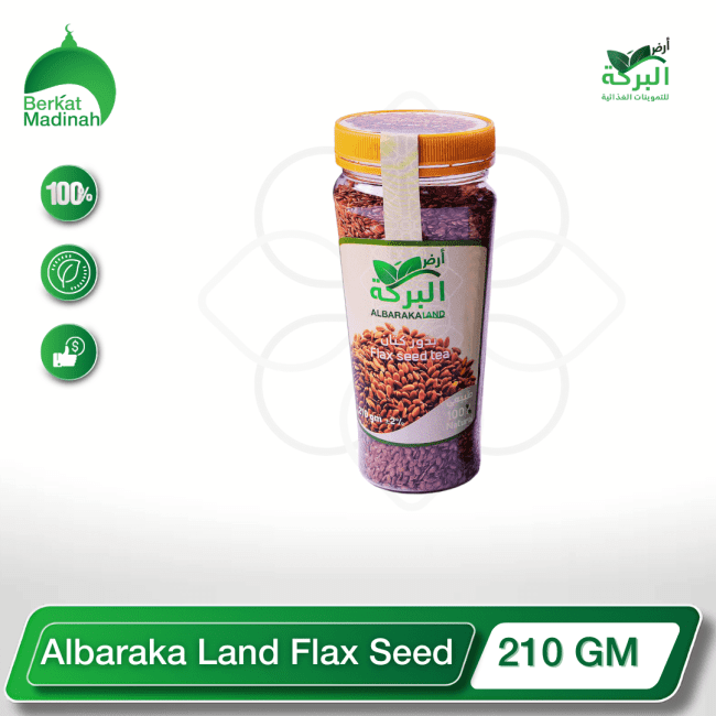 Unlock the transformative power of nature's bounty with Albaraka Land Flax Seeds