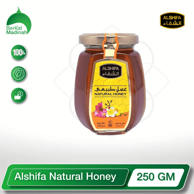 Discover the exceptional purity and natural goodness of Alshifa Natural Honey