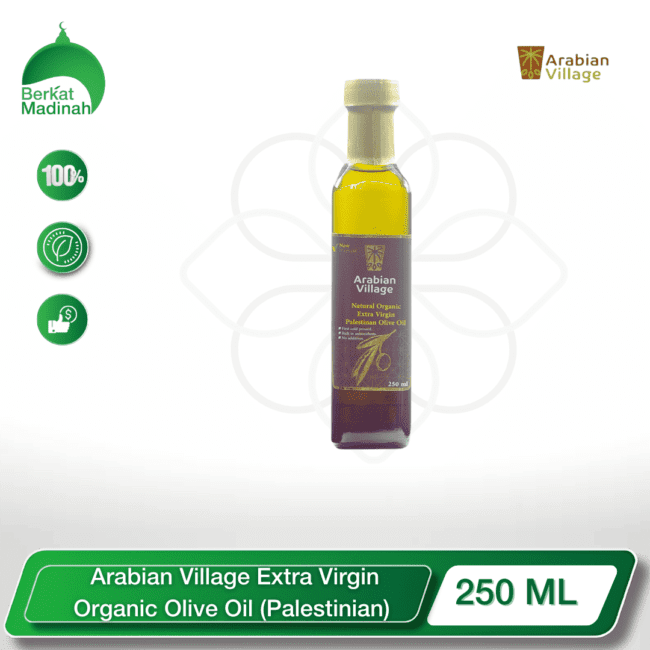 Arabian Village Extra Virgin Olive Oil Palestinian 250ML-berkat madinah