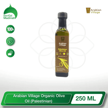 Discover the authentic taste of Palestine in every drop of Arabian Village Organic Olive Oil. Crafted from the finest hand-picked olives grown in the heart of the Mediterranean