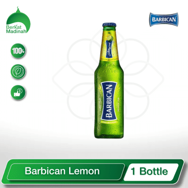 Elevate your non-alcoholic drinking experience with Barbican Lemon