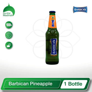 Indulge in a tropical twist with Barbican's non-alcoholic malt beverage infused with the refreshing and juicy flavors of pineapple. This unique offering combines the rich