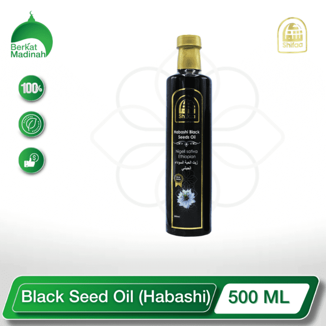 Discover the ancient healing power of the Black Seed oil 500ml berkat madinah