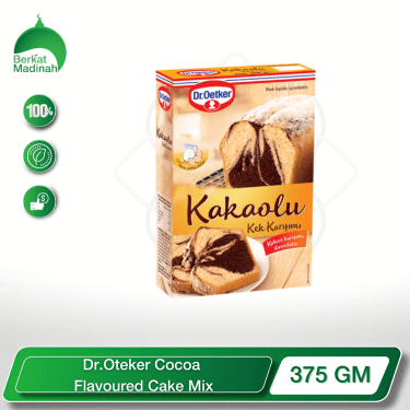 Dr Oteker Cocoa Flavoured Cake Mix (375 GM) berkat madinah