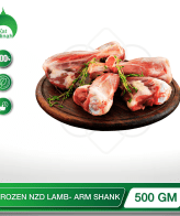 FROZEN meat NZD LAMB ARM SHANK 500GM berkat madinah