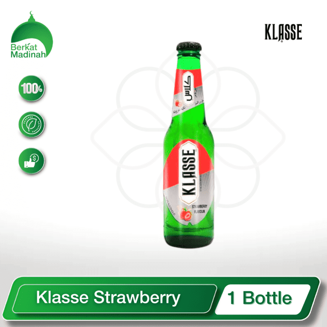 Klasse Strawberry 330ML is a refreshing and delightful non-alcoholic beverage that celebrates the sweet and juicy taste of succulent strawberries. Crafted with the finest ingredients