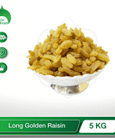 Indulge in the luxurious flavor and texture of our premium Long Golden Raisins. Carefully sun-dried to perfection