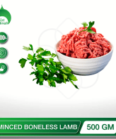 MINCED BONELESS LAMB 500GM