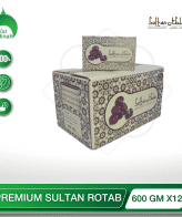 PREMIUM SULTAN ROTAB 600 GM  berkat madinah