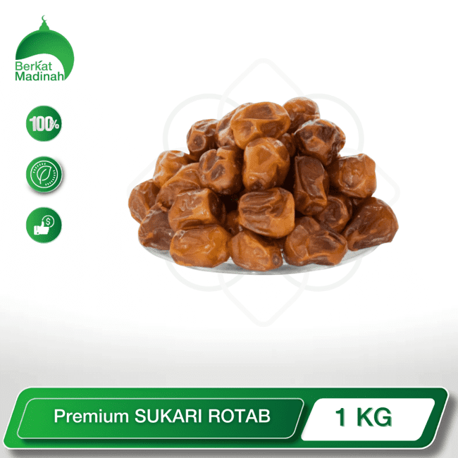 Indulge in the luxurious taste of the Premium SUKARI ROTAB dates