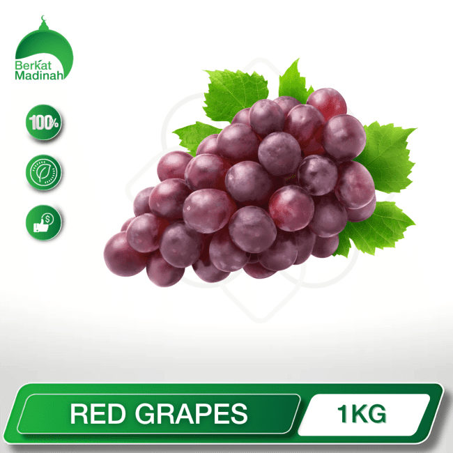 RED GRAPES 1KG