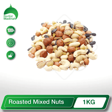 Roasted Mixed Nuts 500gm-1kg berkat madinah online