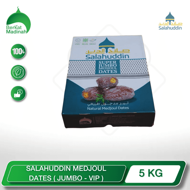 SALAHUDDIN MEDJOUL DATES JUMBO - VIP 500gm-5kg berkat madinah