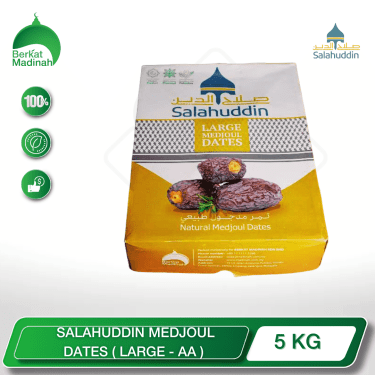 SALAHUDDIN MEDJOUL DATES LARGE - AA 500gm-5kg berkat madinah