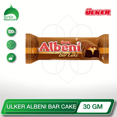 Indulge in the irresistible pleasure of the ULKER ALBENI BAR CAKE