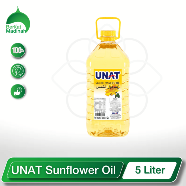 UNAT Oil Sunflower - 5 Liter berkat madinah