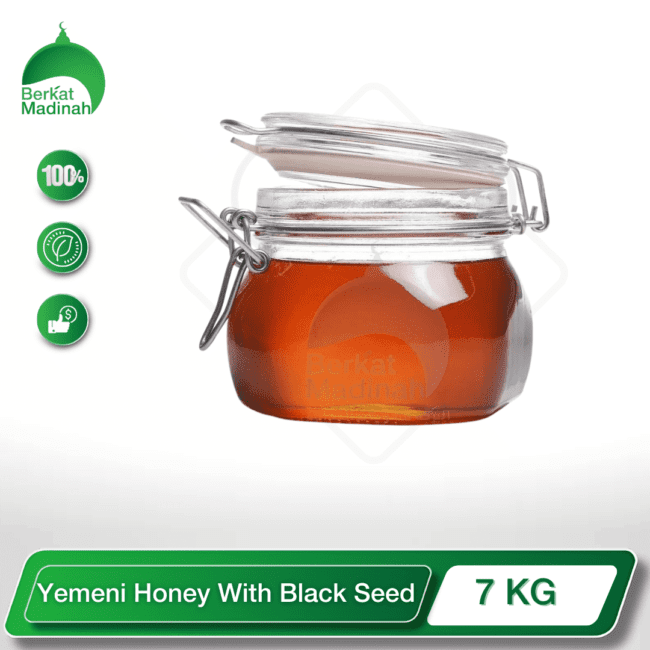 Elevate your wellness journey with the captivating fusion of Yemeni Honey and Black Seed