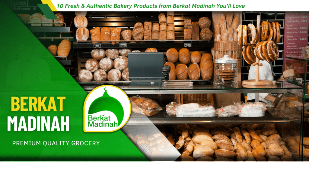 Bakery,Freshly baked Samoon, Iraqi bread, and more from Berkat Madinah.